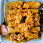 Romanian Cabbage Rolls with Sorghum and Paprika