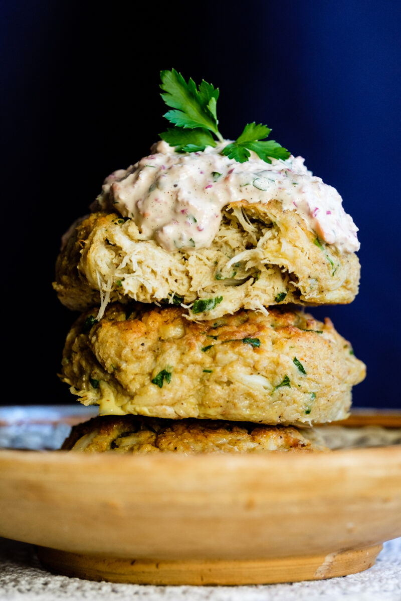 Lectin-Free Crab Cakes with Homemade Remoulade