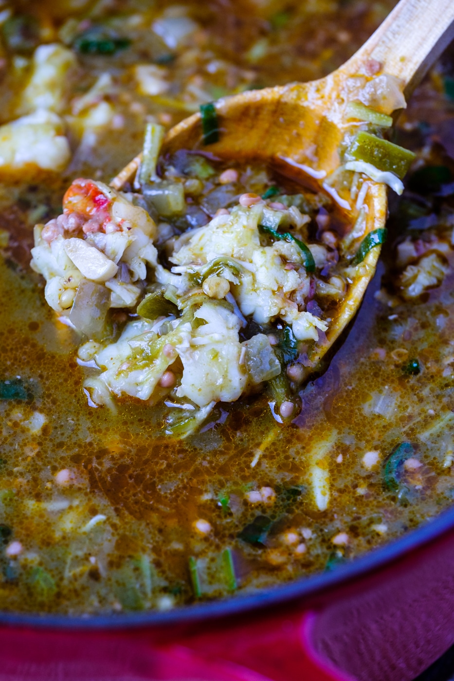 Creole Okra Seafood Gumbo - without filé powder - Farm to Jar