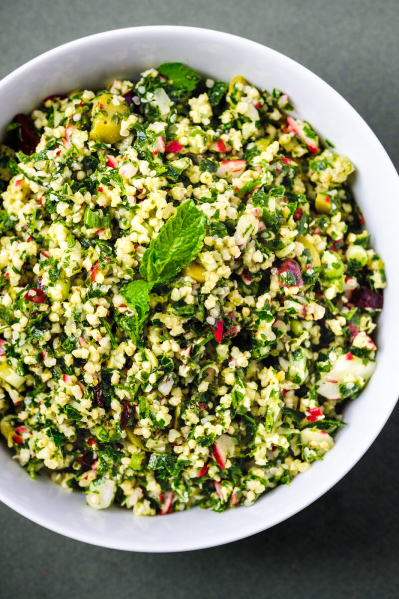 Tabbouleh With Millet and Hemp Hearts