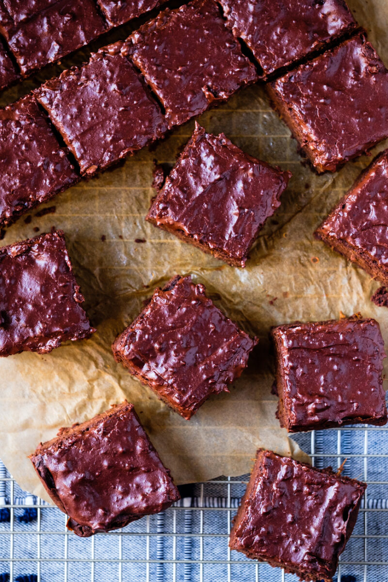 Double Chocolate Tigernut and Sweet Potato Cake