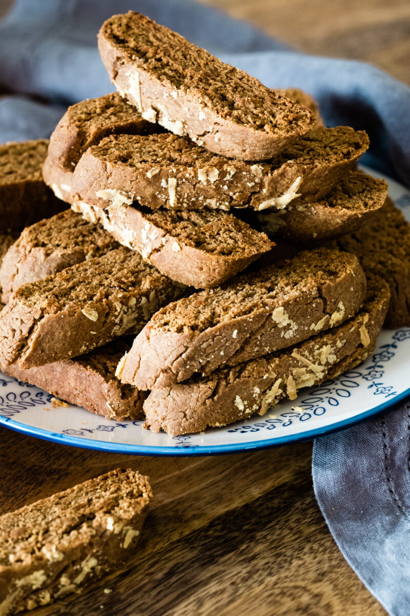 Lectin-Free Savory Caraway Biscotti