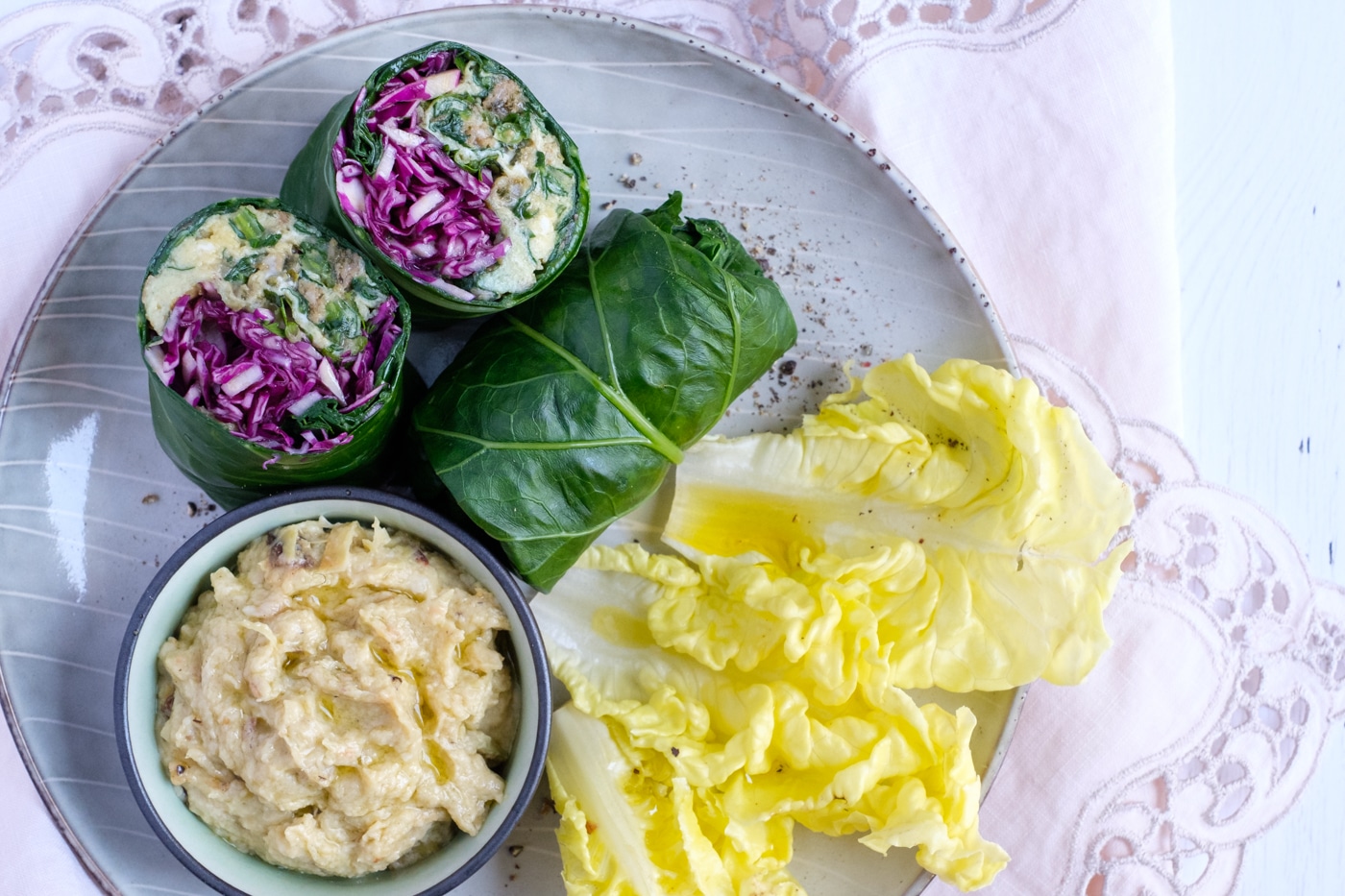 Collard greens rolls