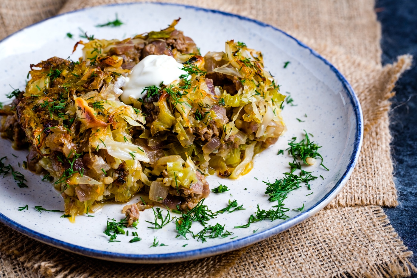 Beef Cabbage roll Casserole