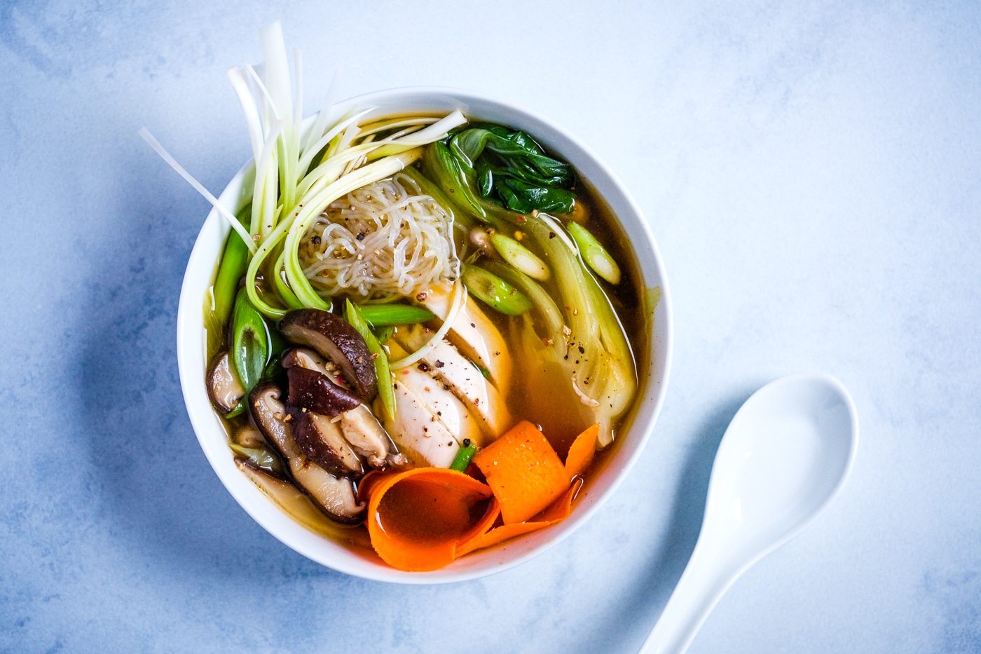 A version of the lectin-free miso ramen soup I made