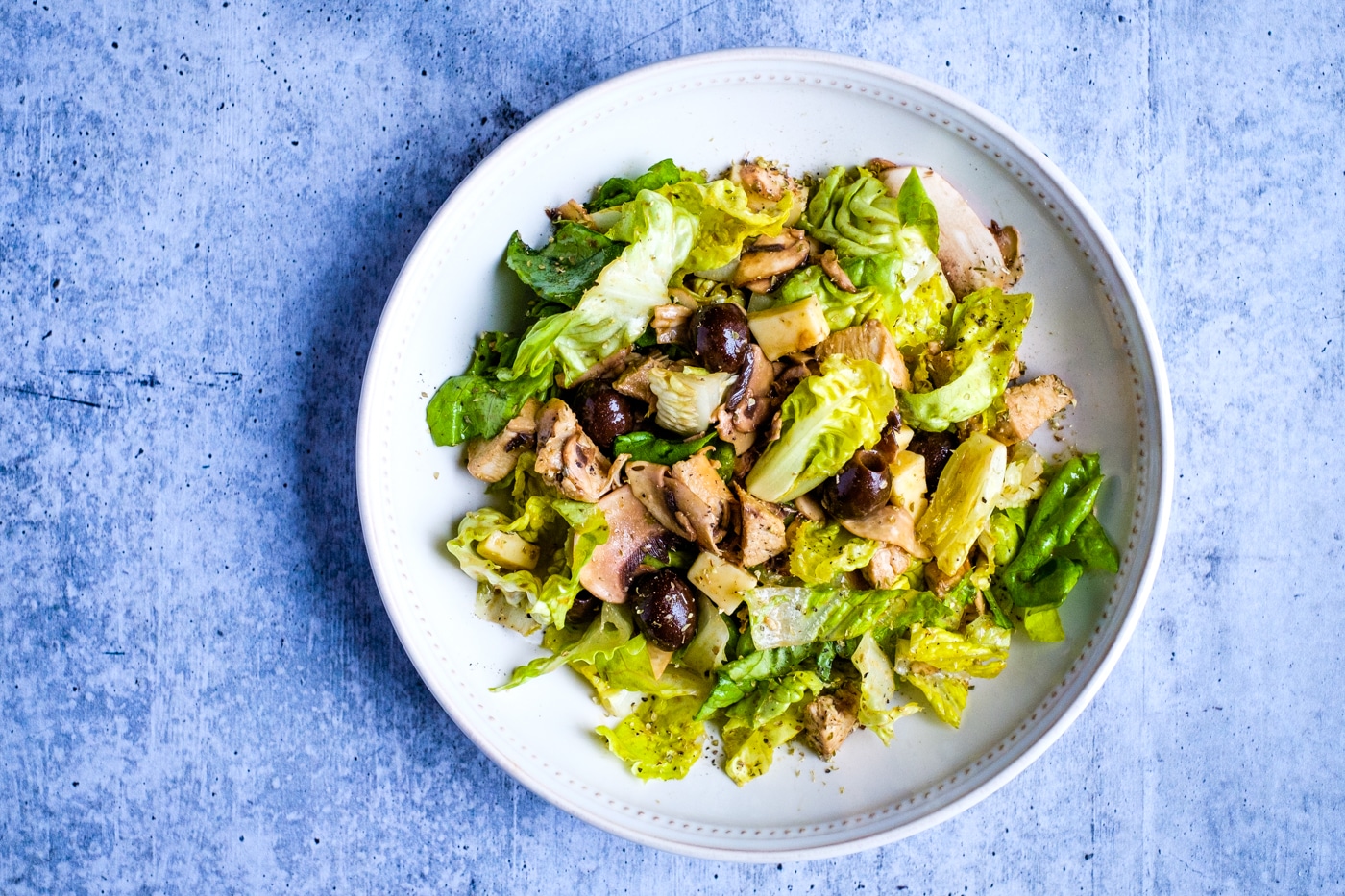 Italian Chicken Salad with Balsamic Vinaigrette