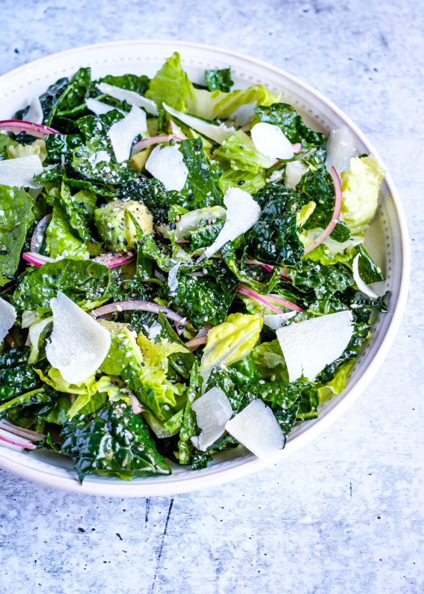 kale romaine salad lectin free