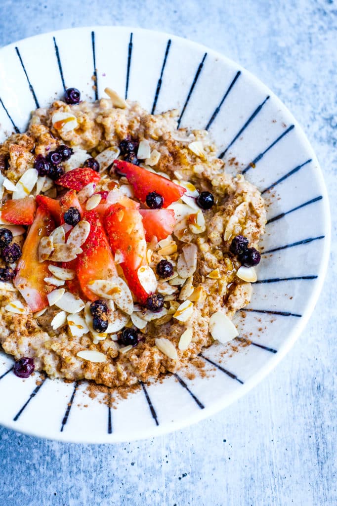 millet porridge is a nice, warm lectin free breakfast