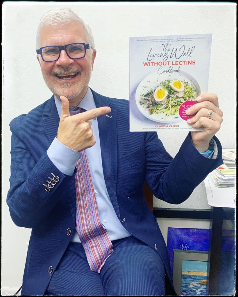 Dr Gundry and my cookbook 'the living well without lectins'