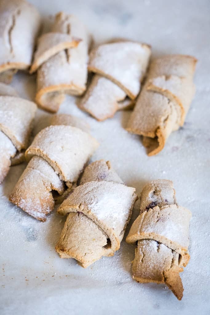 Rugelach cookies