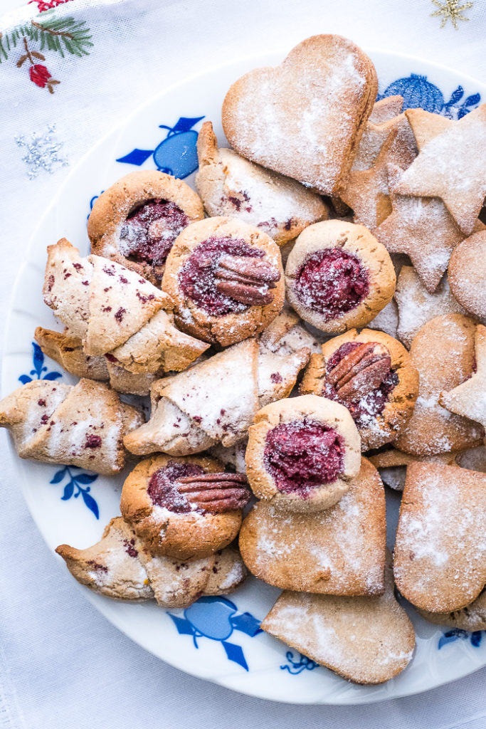 Gluten-free Christmas Cookies. One Dough, Three Ways to Use It