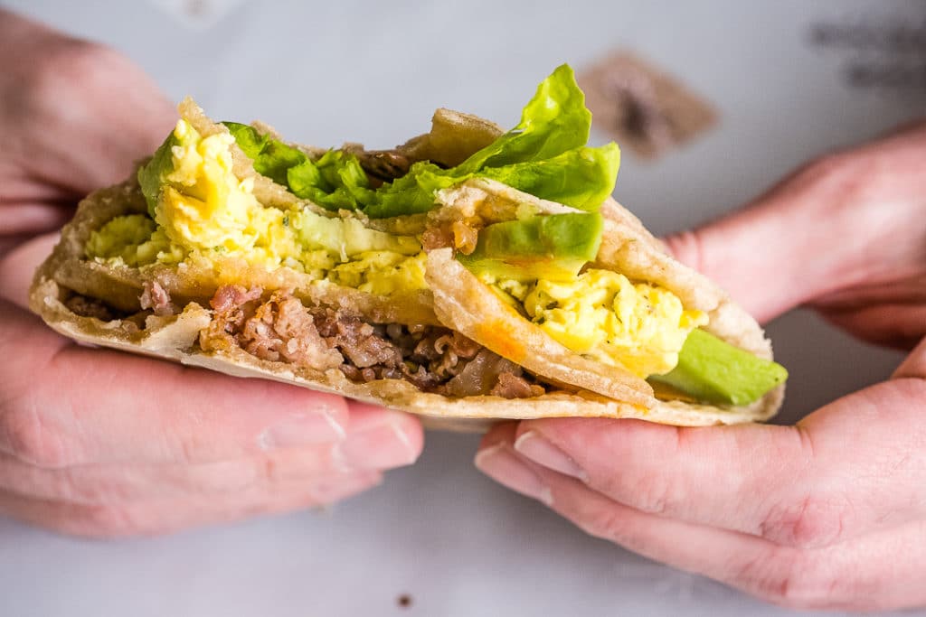 The Most Satisfying Lectin-Free Breakfast I’ve Ever Had. The Tortilla Wrap Hack.