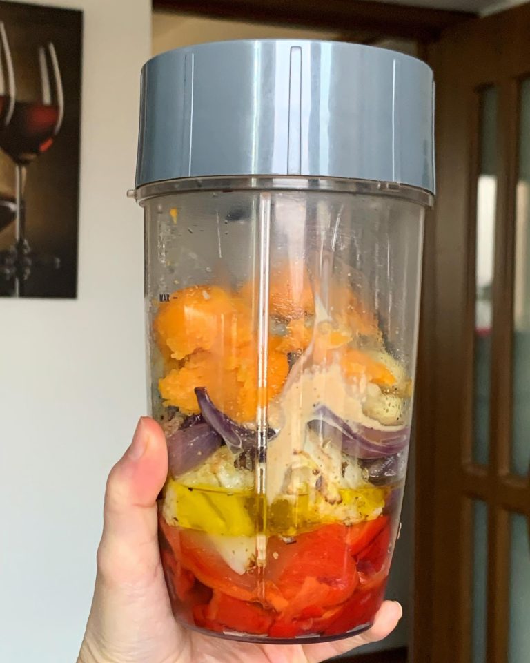 Roasted Vegetable Hummus Recipe (Low Lectin) Creative in My Kitchen