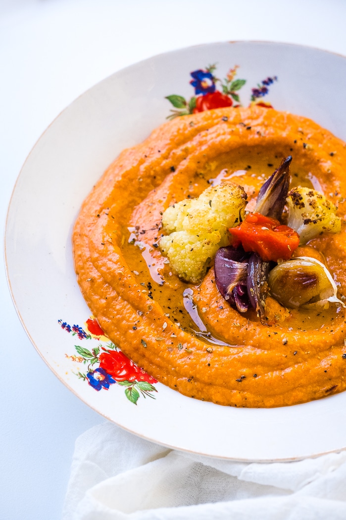 Roasted Vegetable Hummus (Lectin-Light)