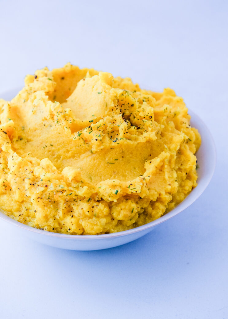 Root Vegetable Puree with Cauliflower