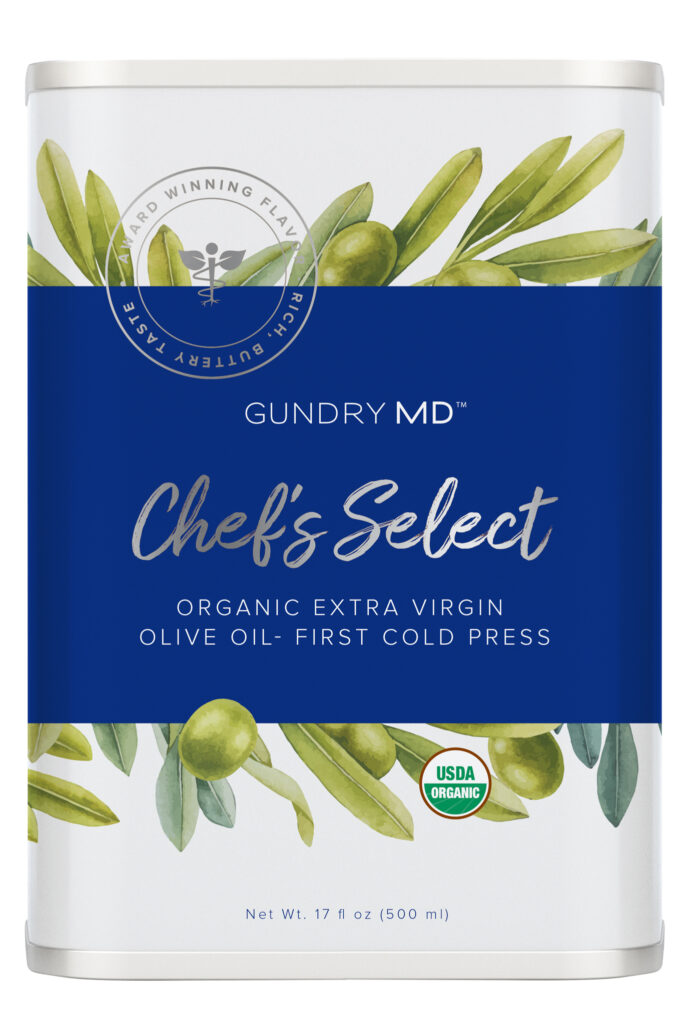 Gundry MD Chef's select organic extra virgin olive oil