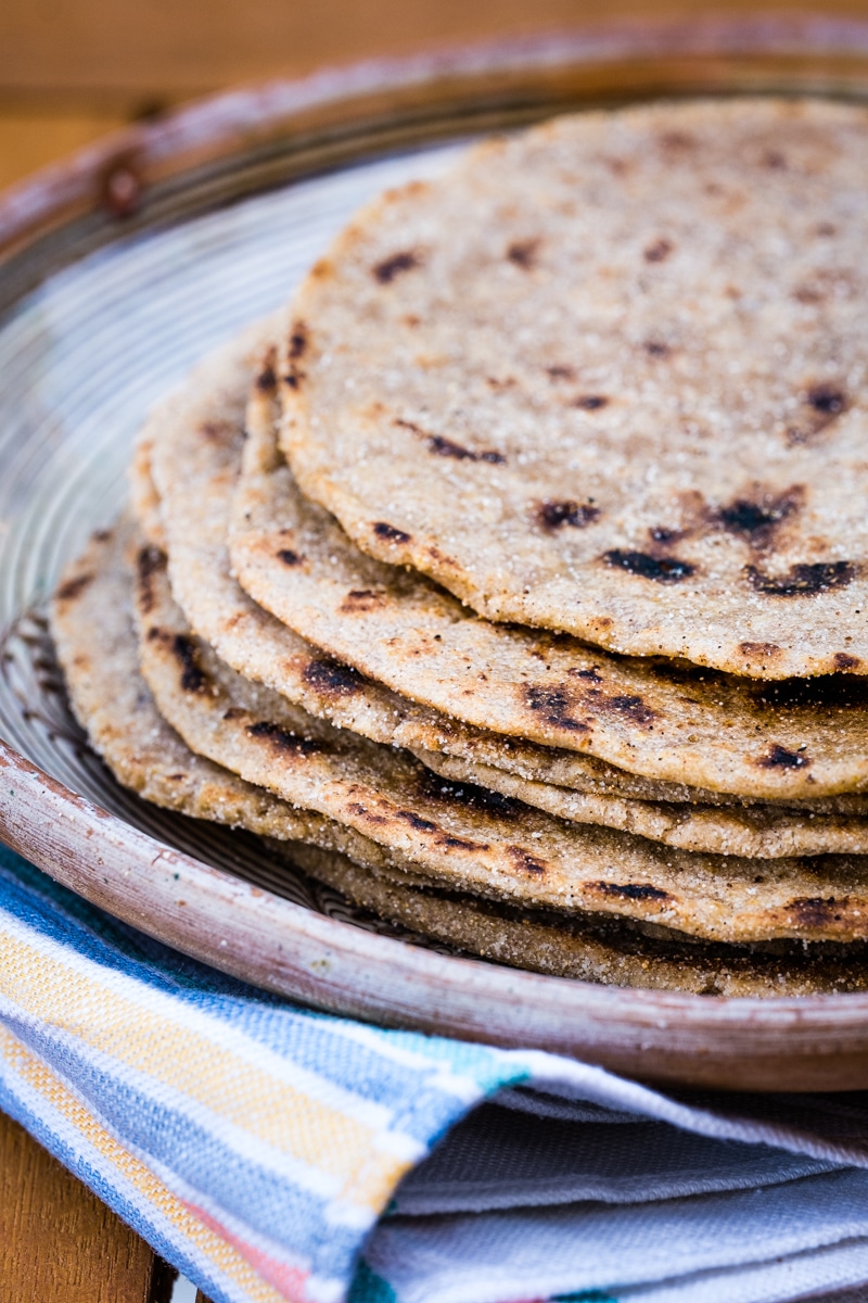 GlutenFree Flatbread with and Green Plantain Creative in My Kitchen