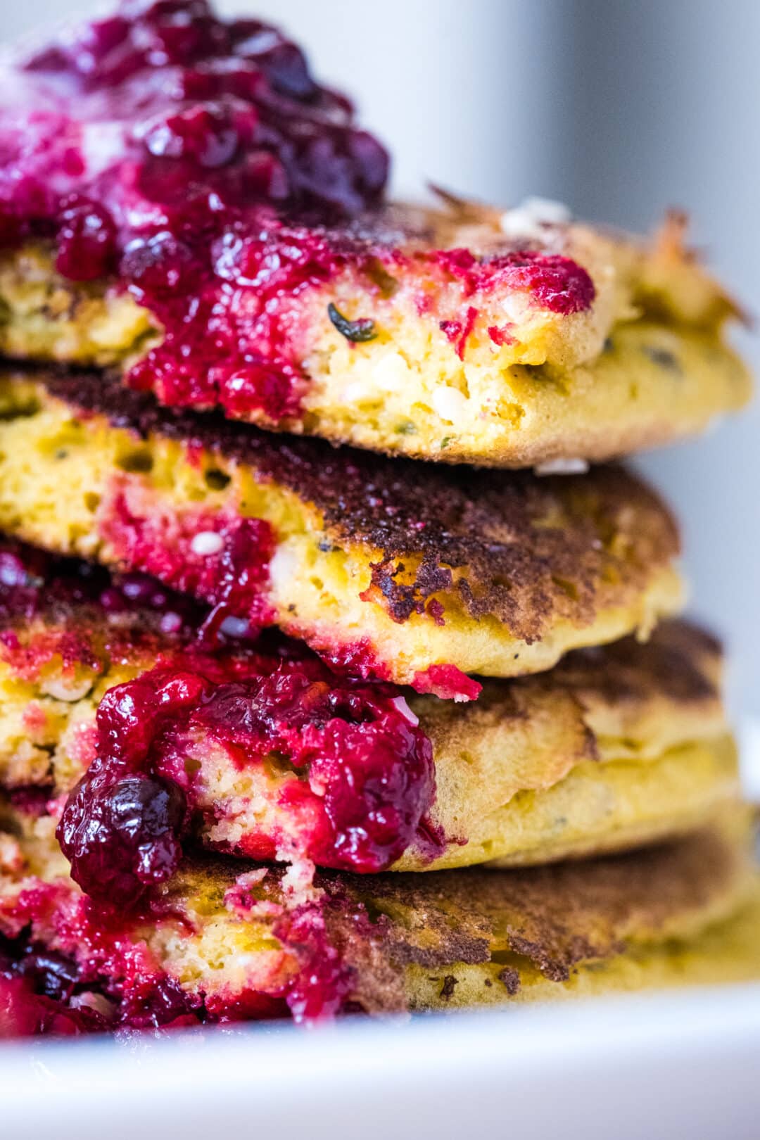 Green Plantain Pancakes with Hemp Seeds (Flourless) Creative in My