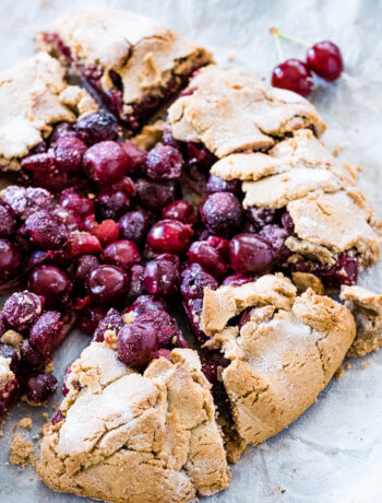 Gluten-Free Rustic Cherry Galette