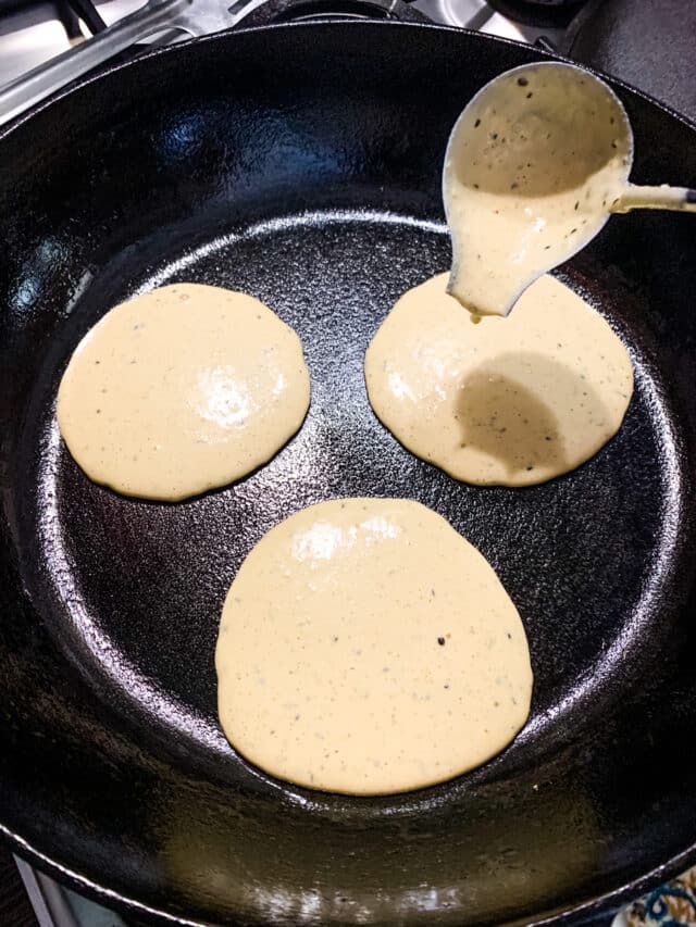 Green Plantain Pancakes with Hemp Seeds (Flourless) Creative in My