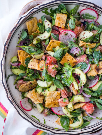 Gluten-Free, Lectin-Light Fattoush Salad
