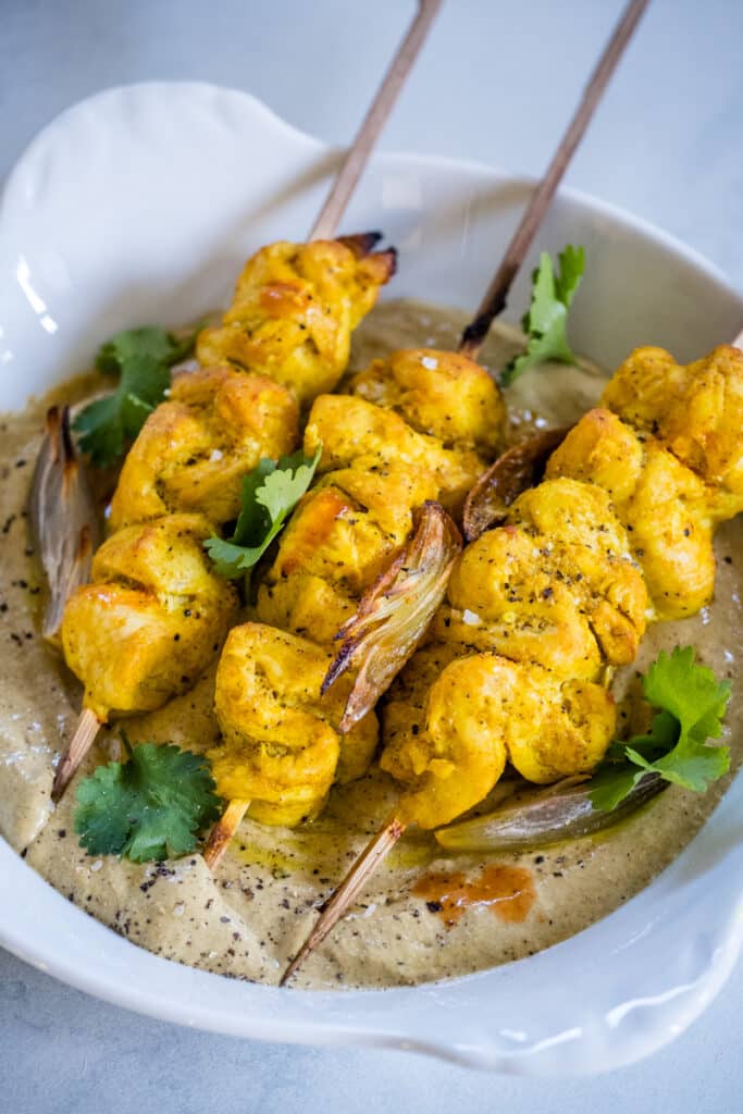 Baked Chicken Satay (No Peanuts, No Soy)