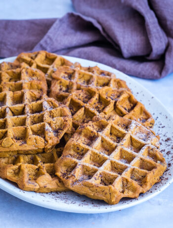 Sweet potato waffles