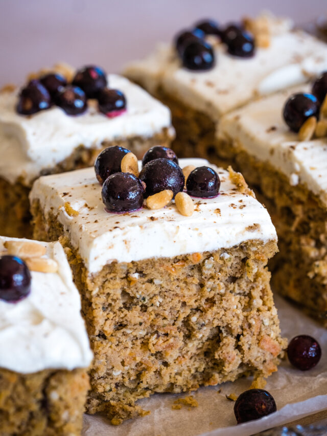 SugarFree and NutFree Carrot Cake (GF) Creative in My Kitchen