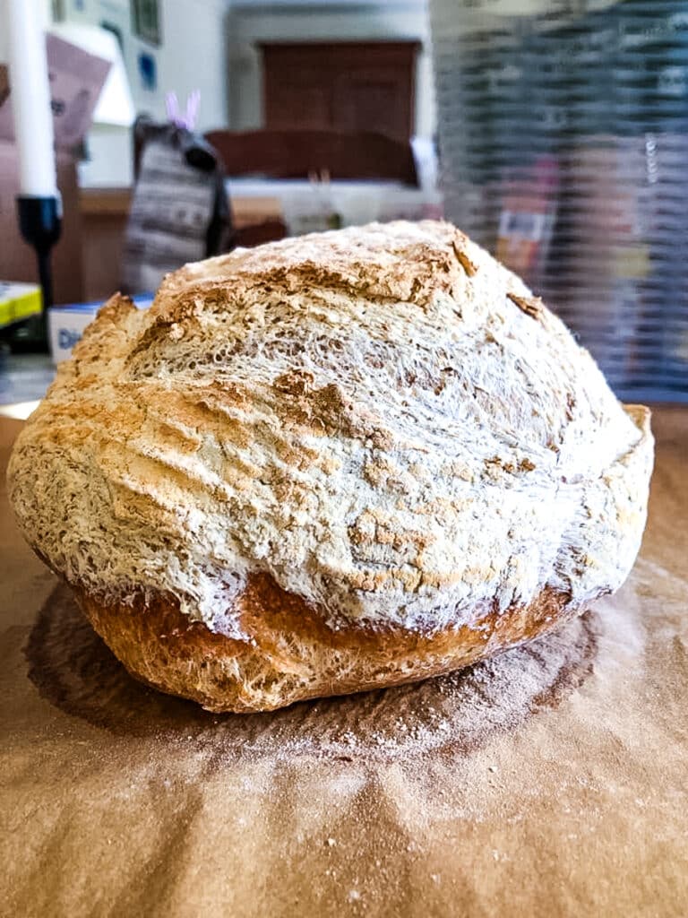 No more Dutch oven. Setup details in comments. (30% whole einkorn