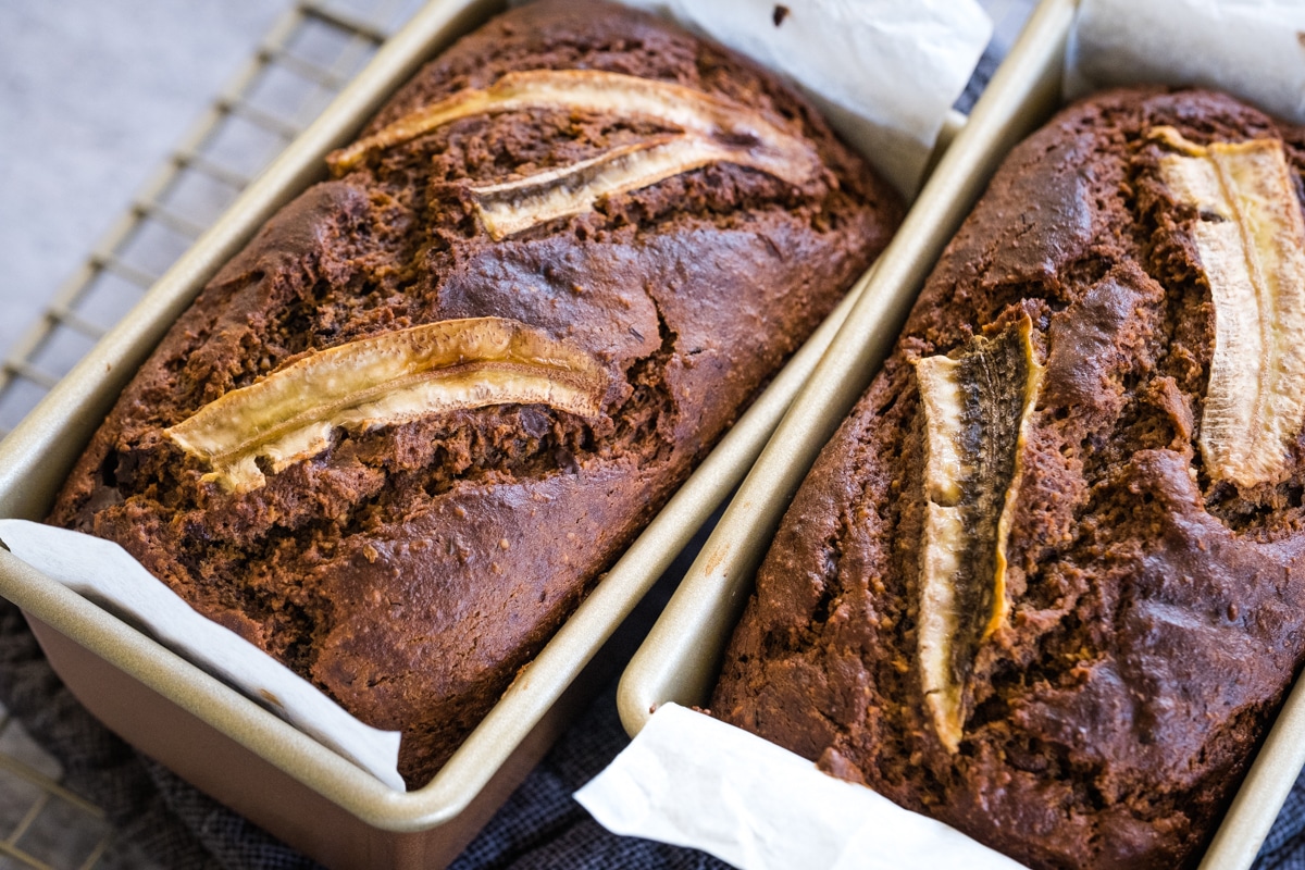 GlutenFree Chocolate Banana Bread (SugarFree, LectinFree) Creative
