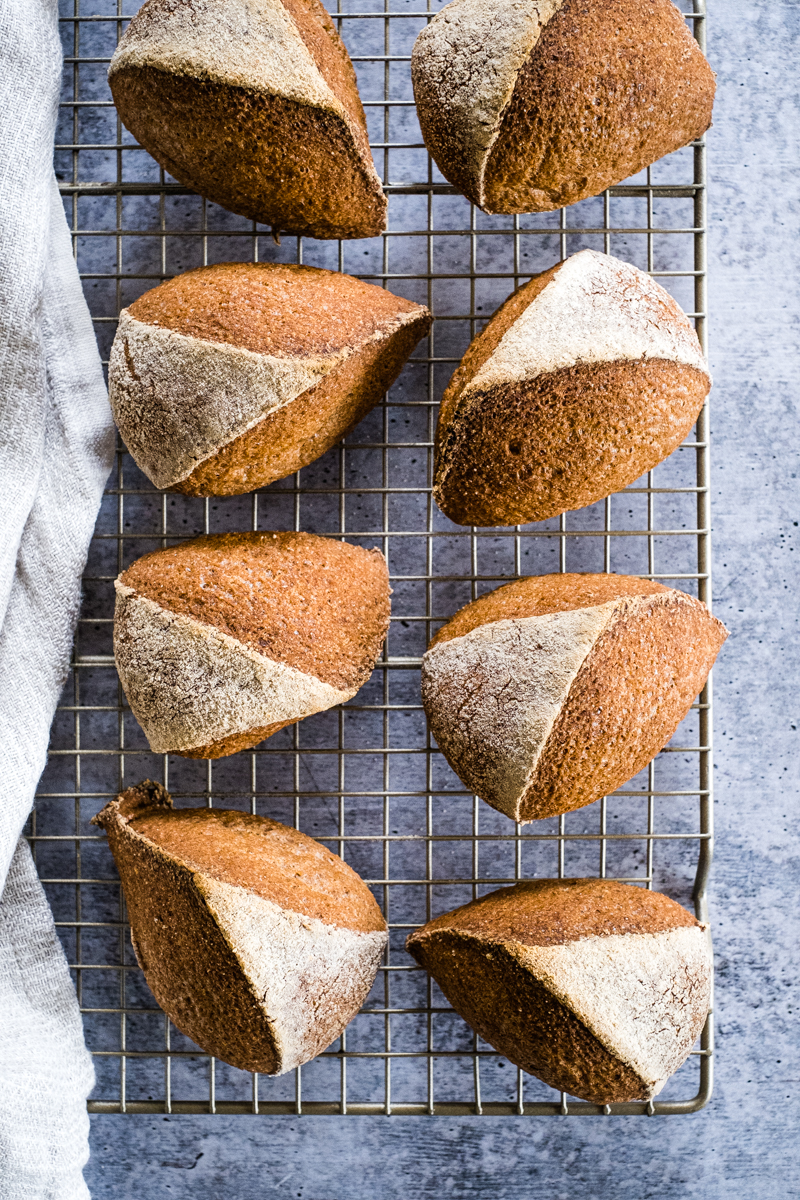 Rustic Sourdough Rolls With Teff, Millet, and (LectinFree) Creative in My Kitchen