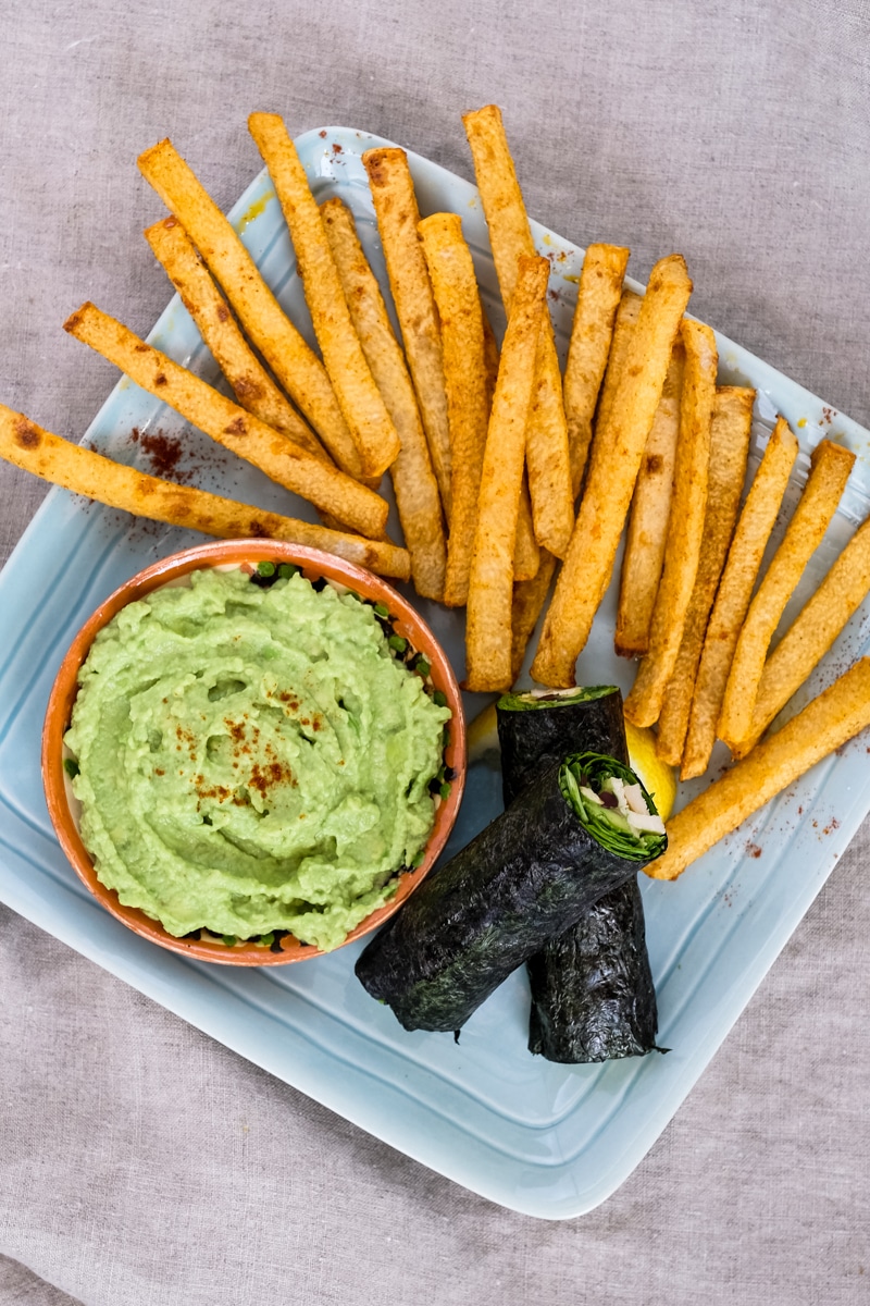 Crunchy Jicama Beet Salad with Tahini Dressing Creative in My Kitchen