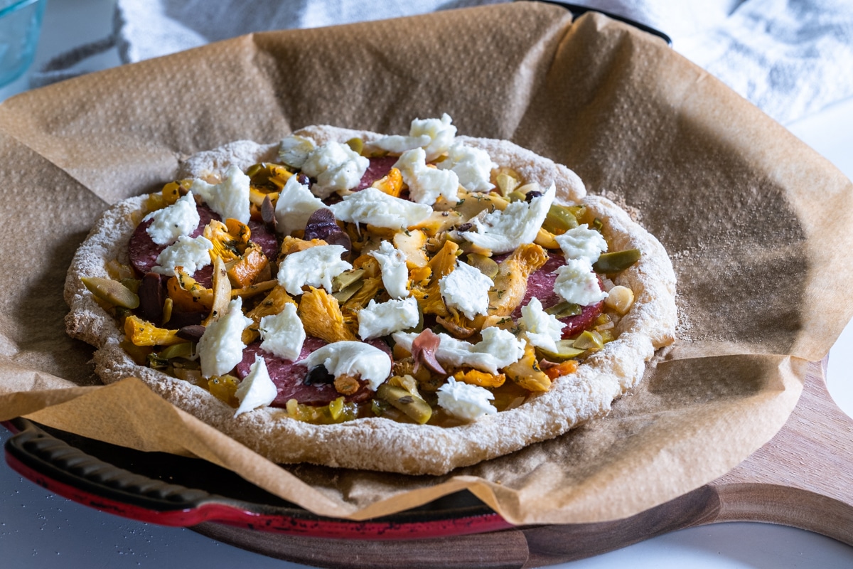 Sourdough Pizza Crust with Millet and (GlutenFree, LectinFree