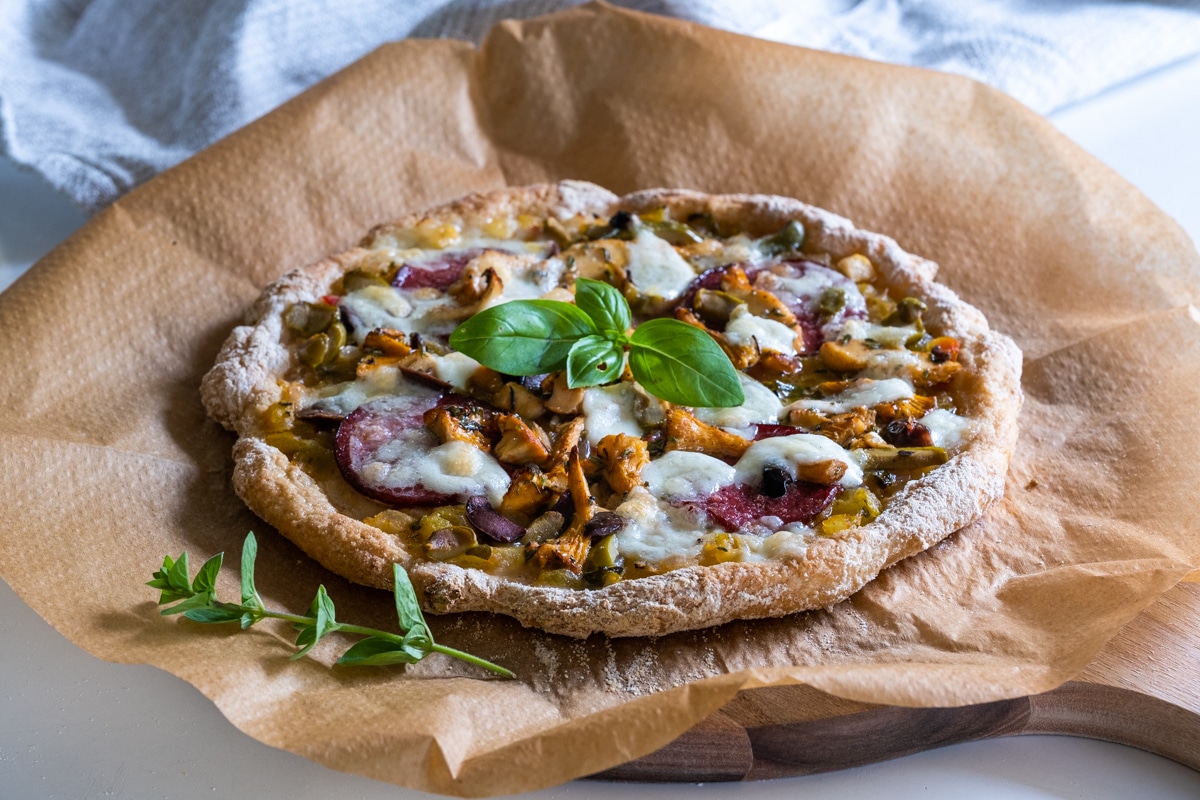 Sourdough Pizza Crust with Millet and (GlutenFree, LectinFree