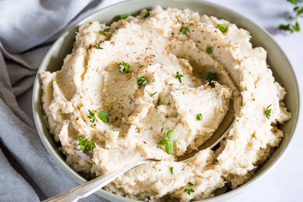 Mashed Cauliflower, Celeriac, and Parsnip - Creative in My Kitchen