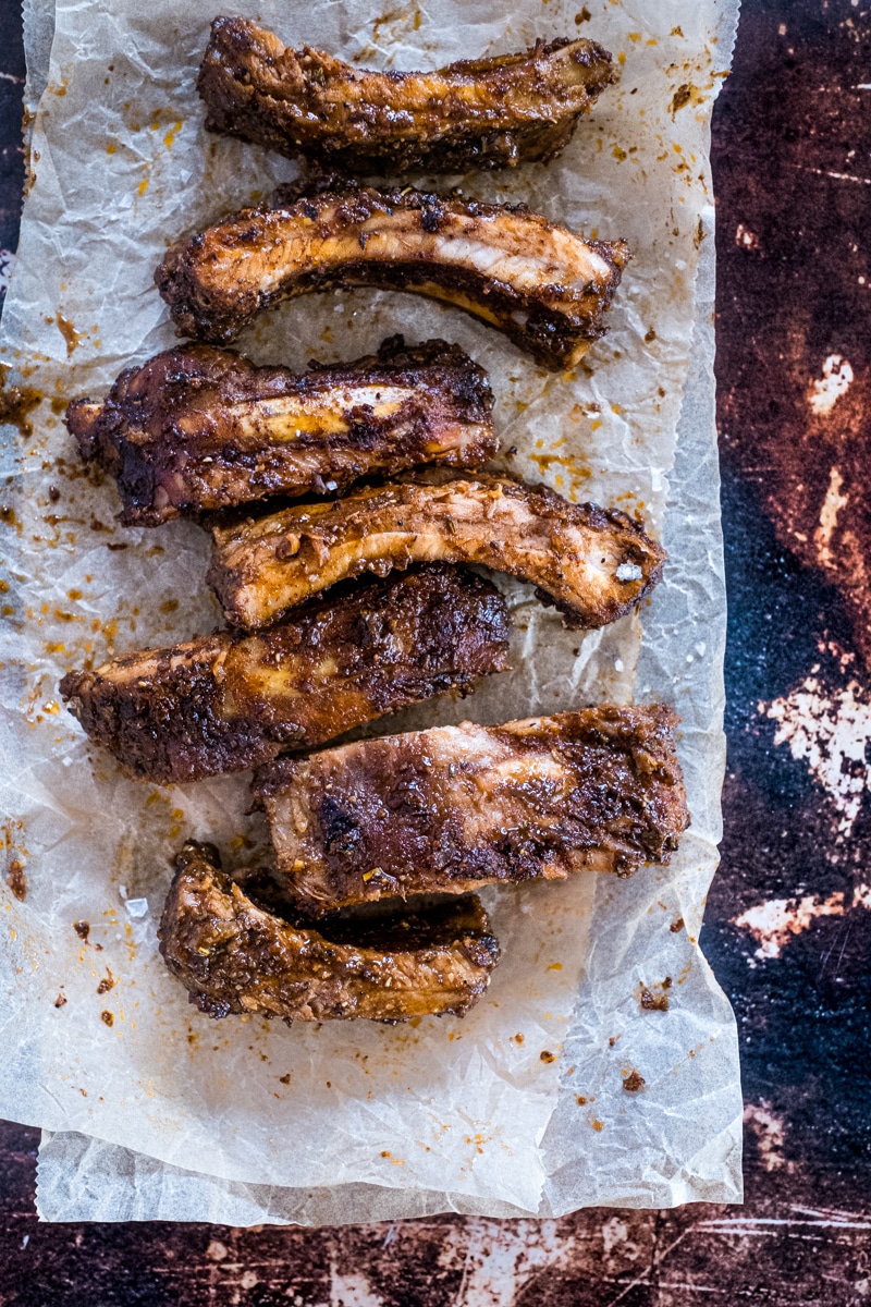 Sticky Pork Spare Ribs In The Oven Made With Sugar Free Rub sticky-pork-spare-ribs-in-the-oven-made-with-sugar-free-rub