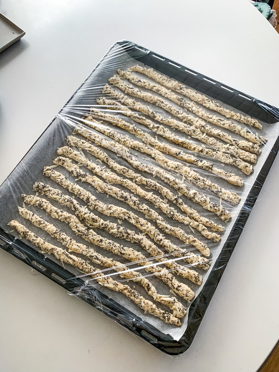 Soft and Cheesy Sourdough Breadsticks with Poppy Seeds (GlutenFree) Creative in My Kitchen