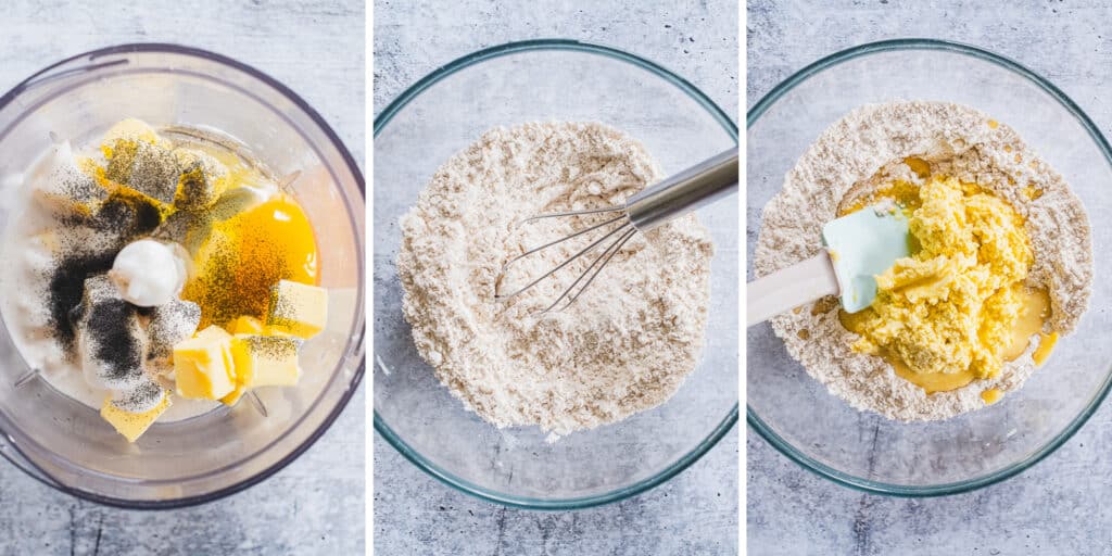 The process of making the dough