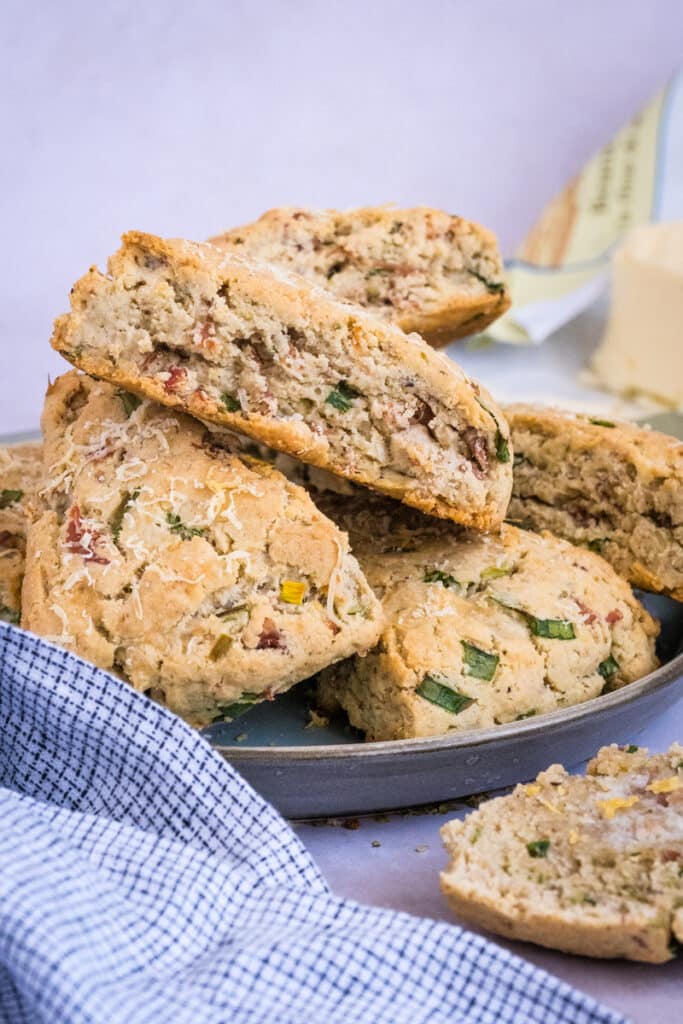 Gluten-Free Savory Scones with Prosciutto and Mozzarella - Creative in ...