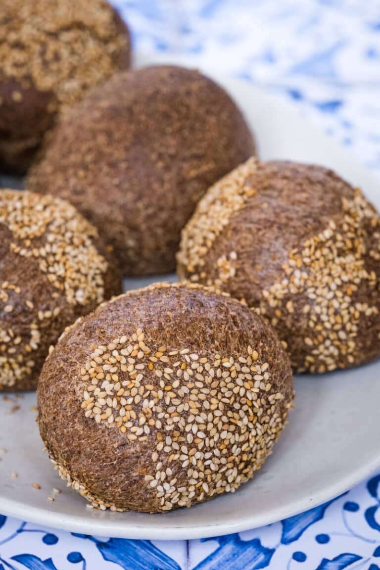 Easy Keto Bread Rolls with Walnuts (GlutenFree, LectinFree) Creative in My Kitchen