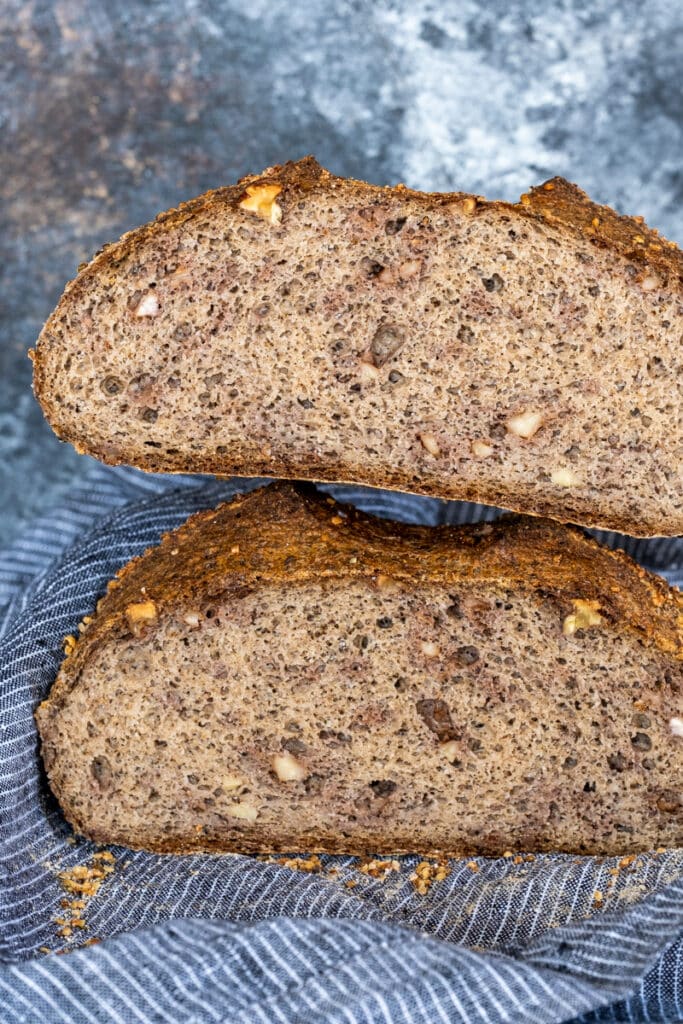 Hemp Sourdough Bread with Walnuts (GlutenFree) Creative in My Kitchen