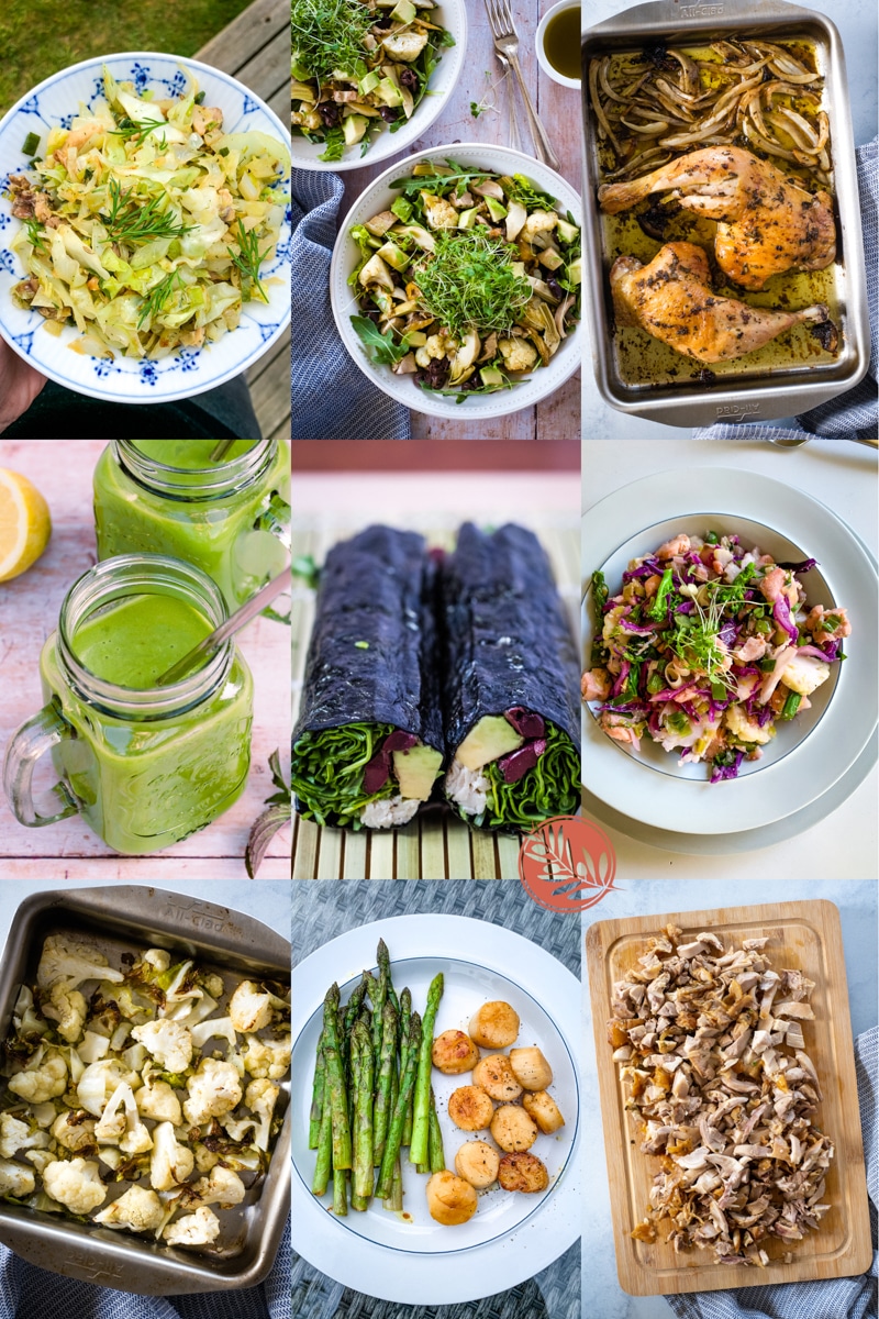 Green Food Lunch Box Meal Prep - Project Meal Plan