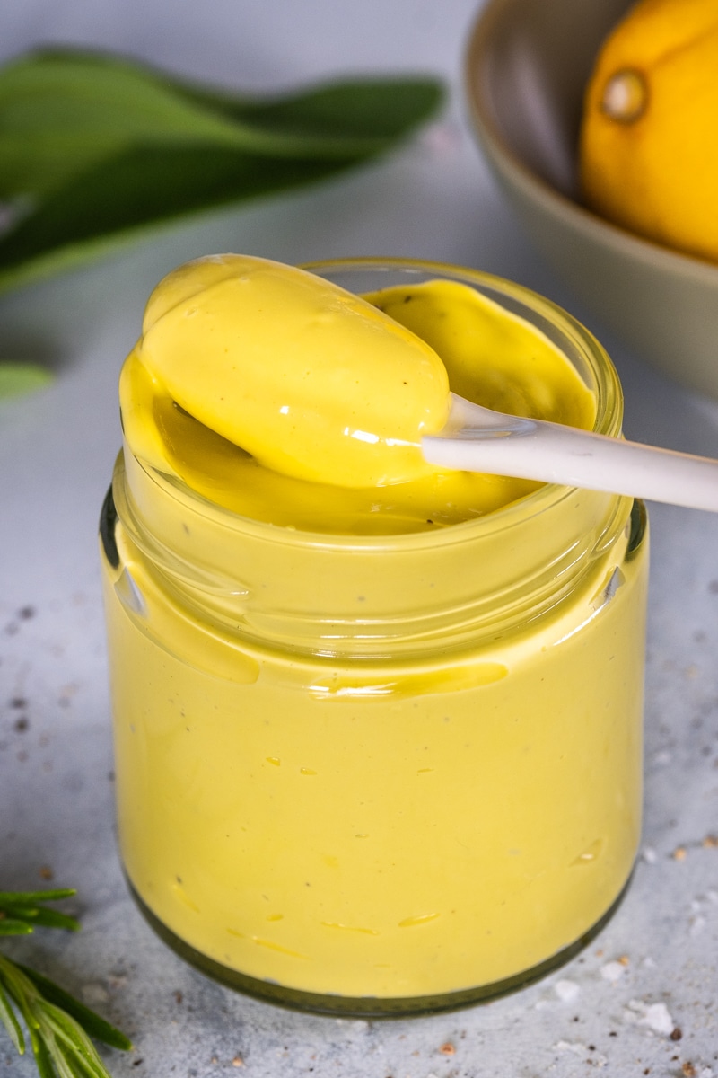 Healthy Mayonnaise with Egg Yolks, Ready in 5 Minutes Creative in My