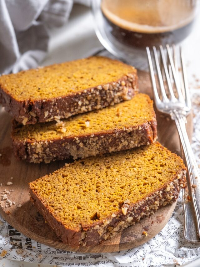 Pumpkin Bread (Gluten-Free, Low-Carb)