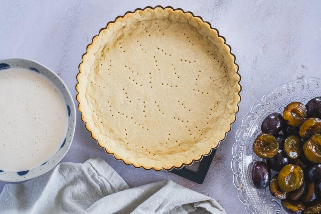 a pre baked gluten free tart crust